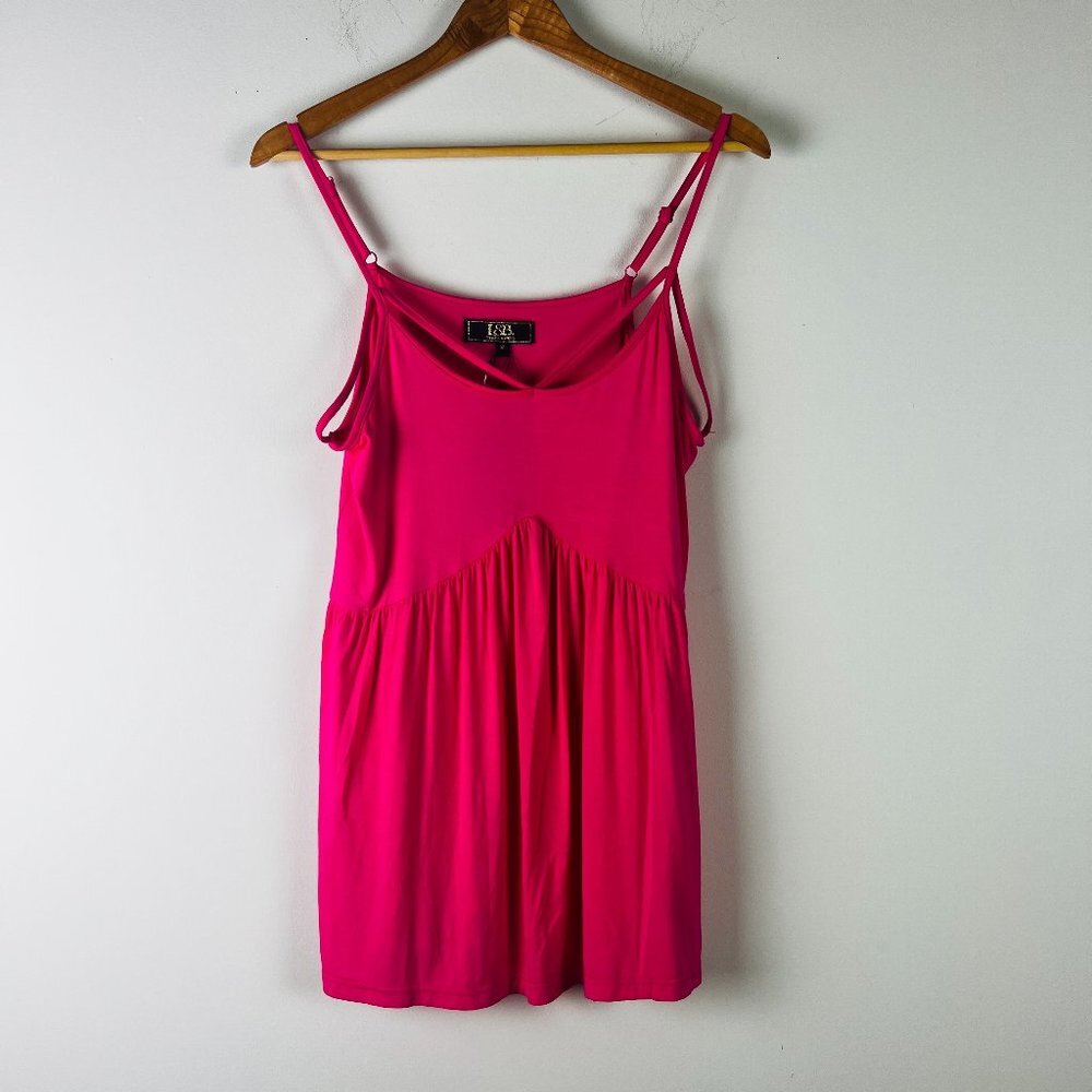 2/$14 L&B Lucky & Blessed Hot Pink Top NWT S